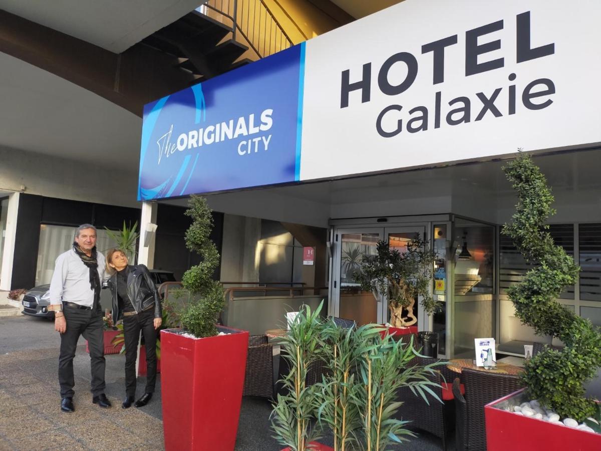 The Originals City, Hotel Galaxie, Nice Aeroport Saint-Laurent-du-Var Exterior foto